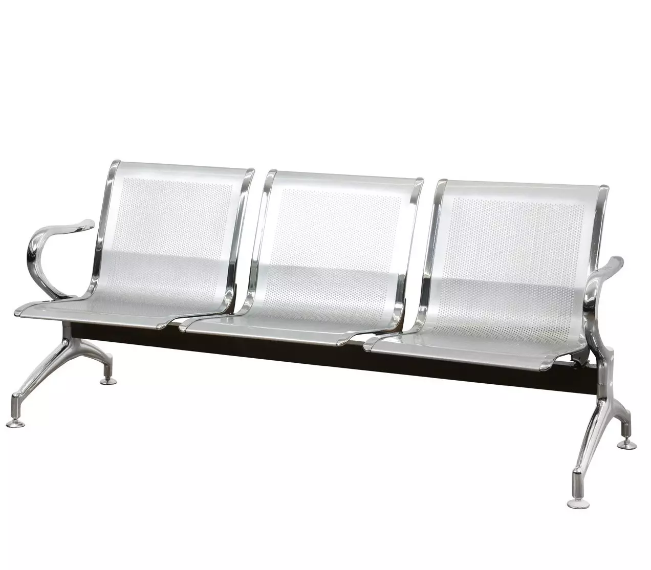 3 -Seater Mild Steel Waiting Chair